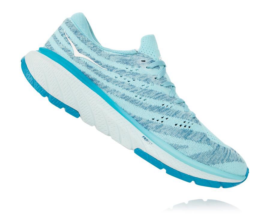 Hoka One One Walking Shoes Womens Blue - Cavu 3 - 31569ZWQN